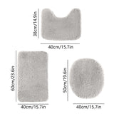 Bathroom Rugs Sets  Light Grey