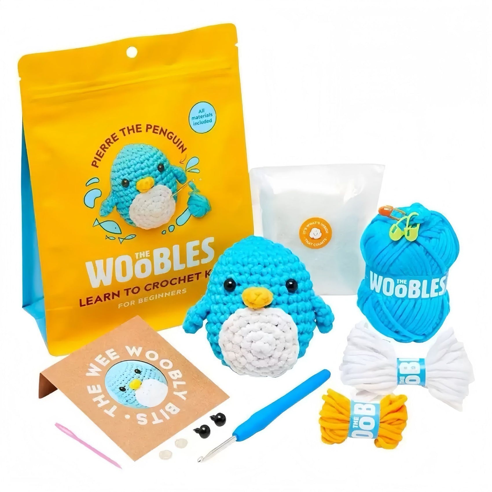Crochet Kit Penguin & Chick 001
