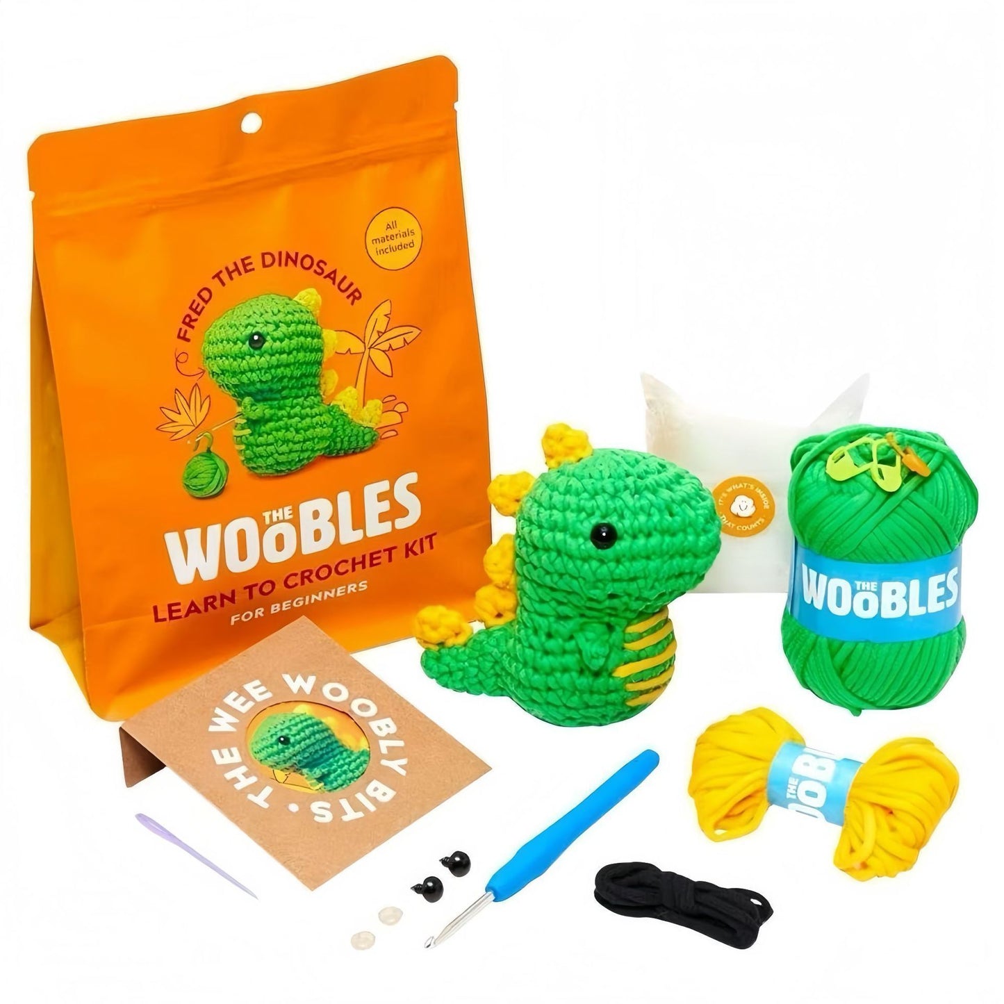 Dinosaur & Bunny Crochet Kit 011