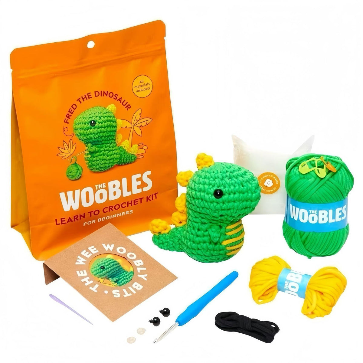 Dinosaur & Lion Crochet Kit 012