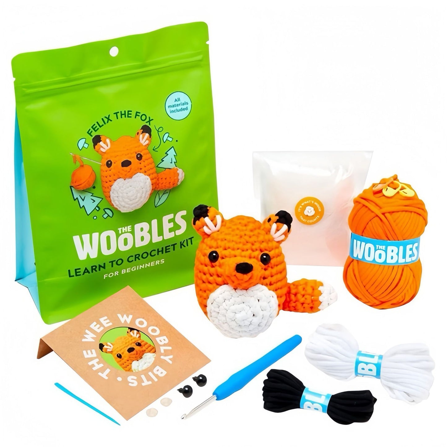 Fox & Bunny Crochet Kit 013
