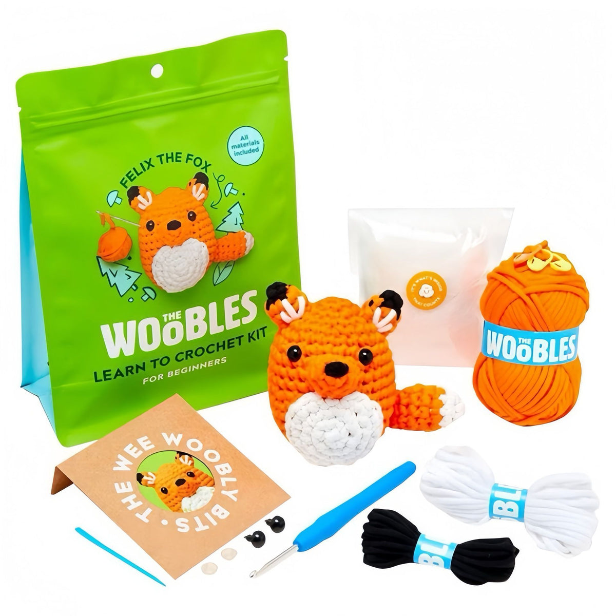 Fox & Bunny Crochet Kit 013