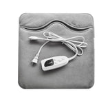 Heating Foot Warmer Mat Silver Grey