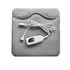 Heating Foot Warmer Mat Silver Grey