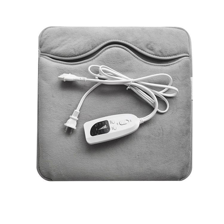 Heating Foot Warmer Mat Silver Grey