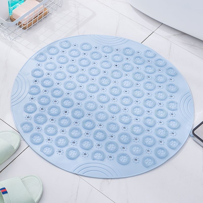 Blue Non-Slip Bath Mat 30×30cm