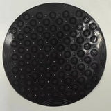 Black Non-Slip Bath Mat 55×55cm