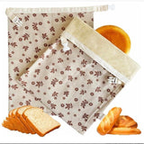 2 Pack Beeswax Bread Bags