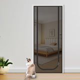 Pet Zipper Screen Door Black 95 x 220cm
