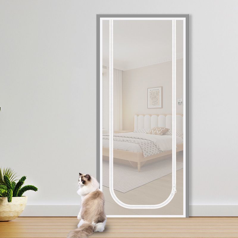 Pet Zipper Screen Door White 90 x 210cm