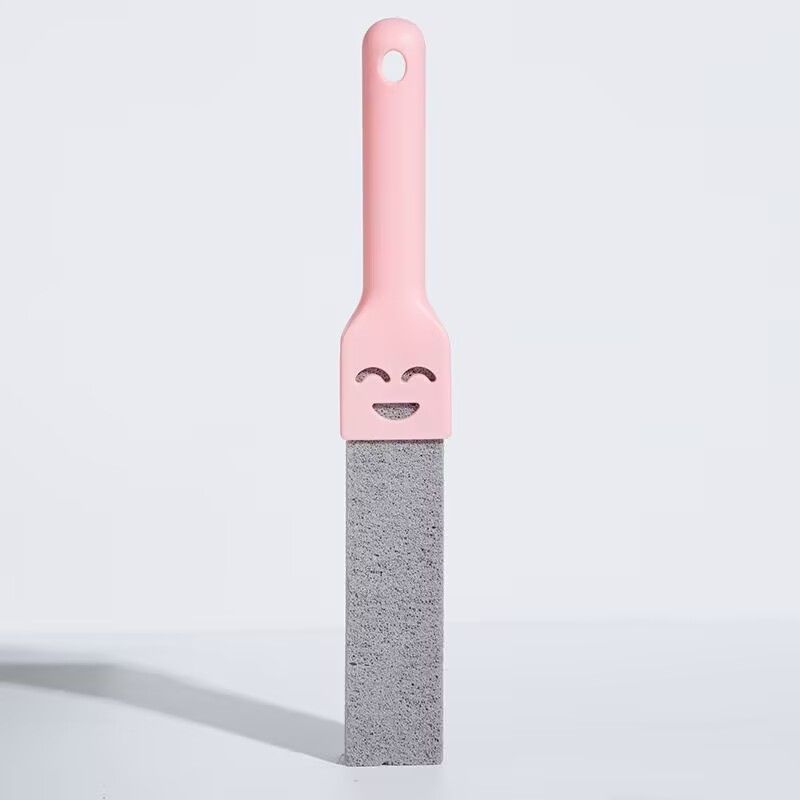 Pink Handle + Grey Pumice Stone