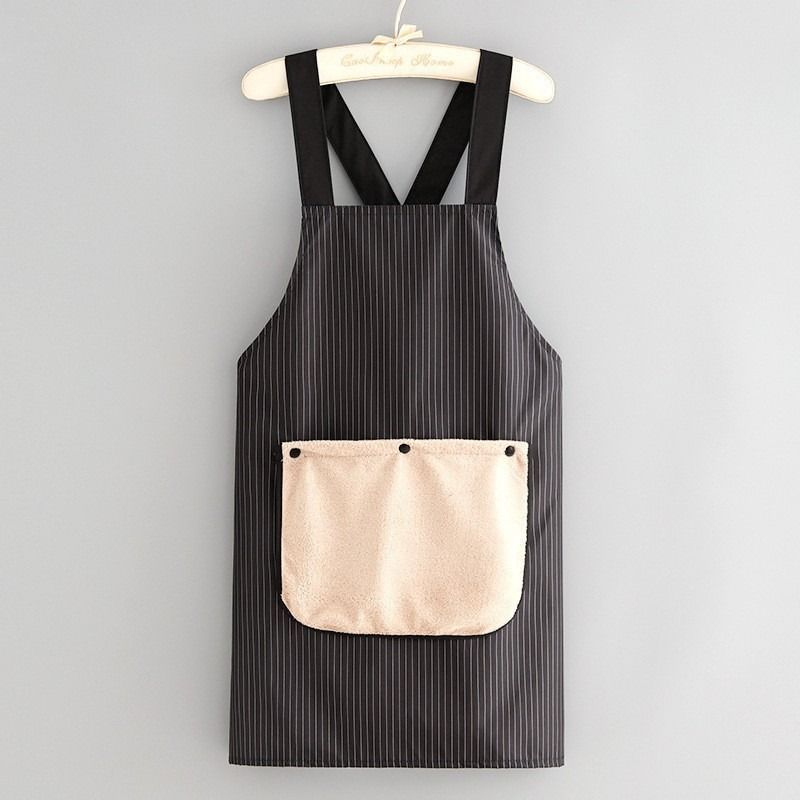 2-Pack Black Waterproof Aprons