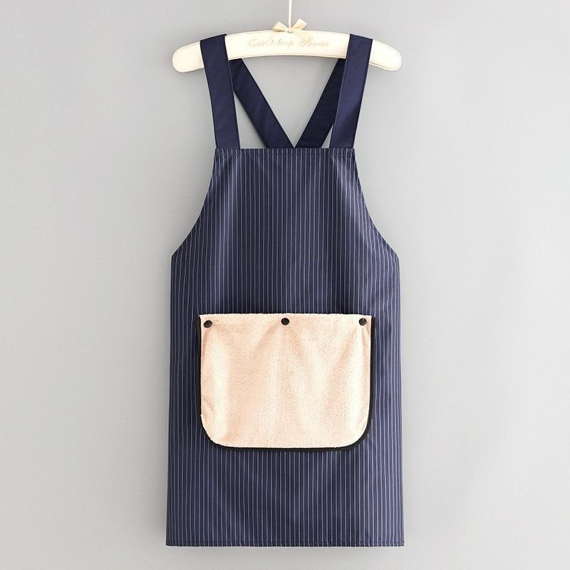 2-Pack Navy Waterproof Aprons