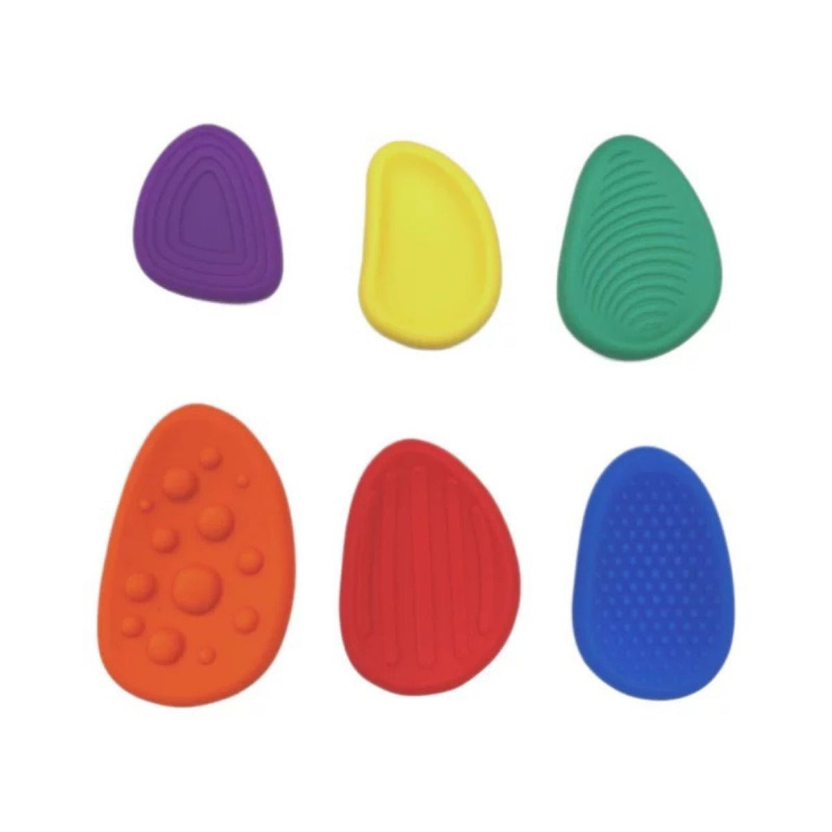 5Packs Silicone Sensory Stones Old