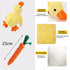 Medium & Large Plush Ducks with Rope Carrot