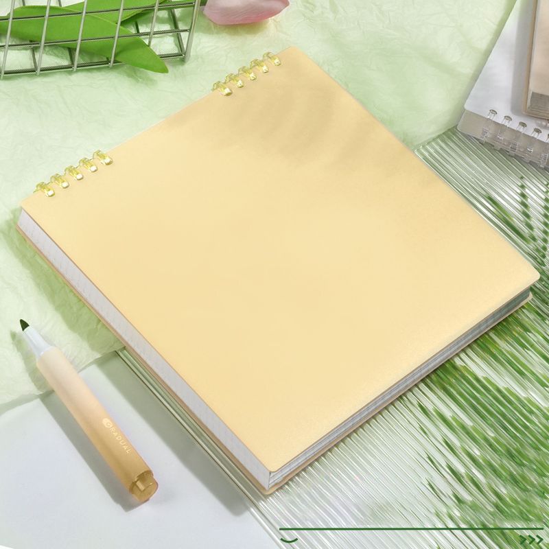 Lined Notebook Ginkgo Yellow 60 Sheets/120 Pages