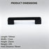 10 Pcs MC8838-96 Black