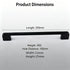 10 Pcs MC8838 192 Black