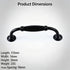 10 Pcs M8820-96 Black