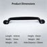 10 Pcs M8827-128 Black