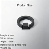 10 Pcs K337-Ring Black