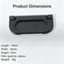 10 Pcs M8857-64 Black Hidden Snap