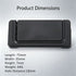 10 Pcs M8851-64 Black Hidden Snap