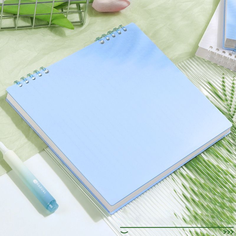 Blank Notebook Sky Blue 60 Sheets/120 Pages