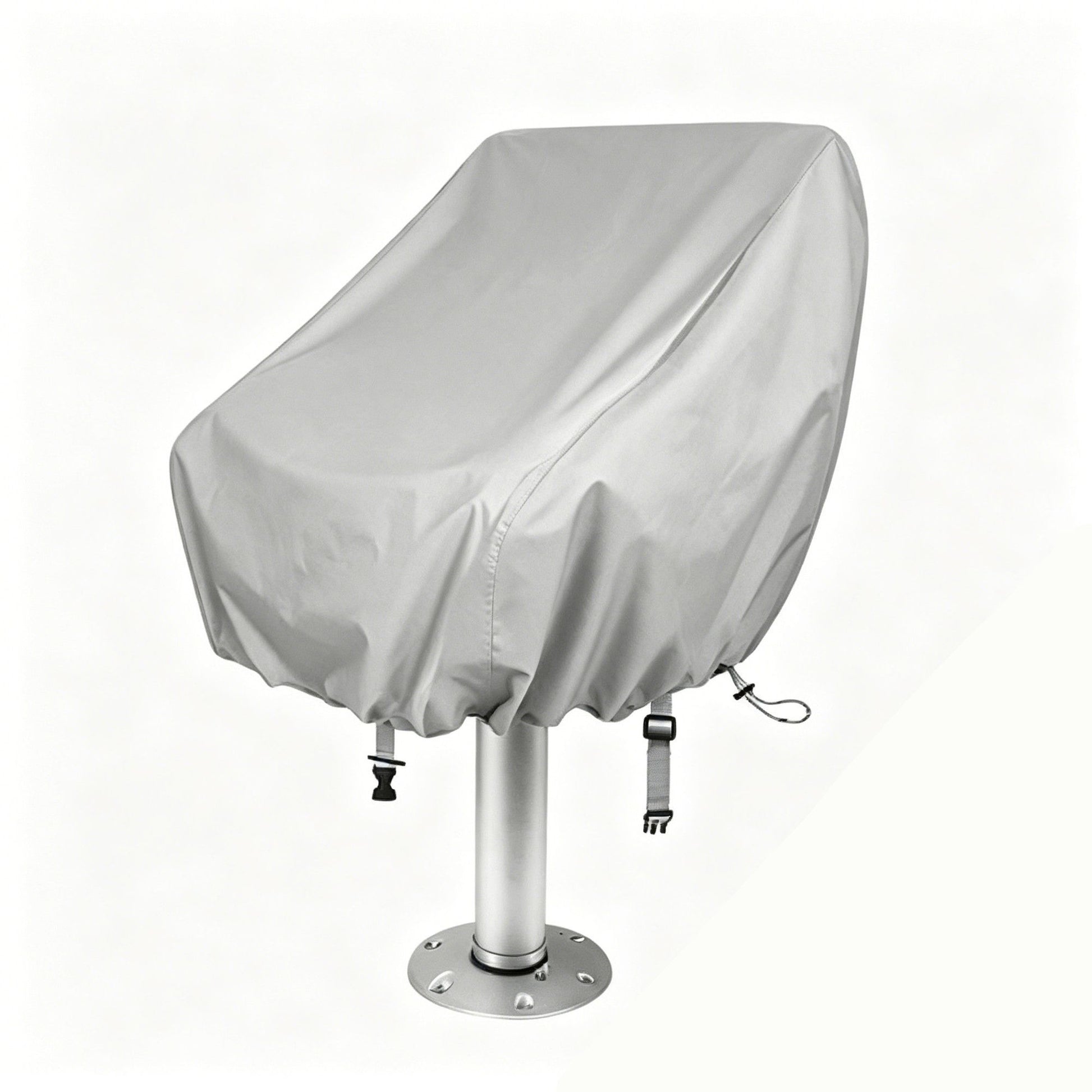 Waterproof Gray Large Boat Captain Seat Cover