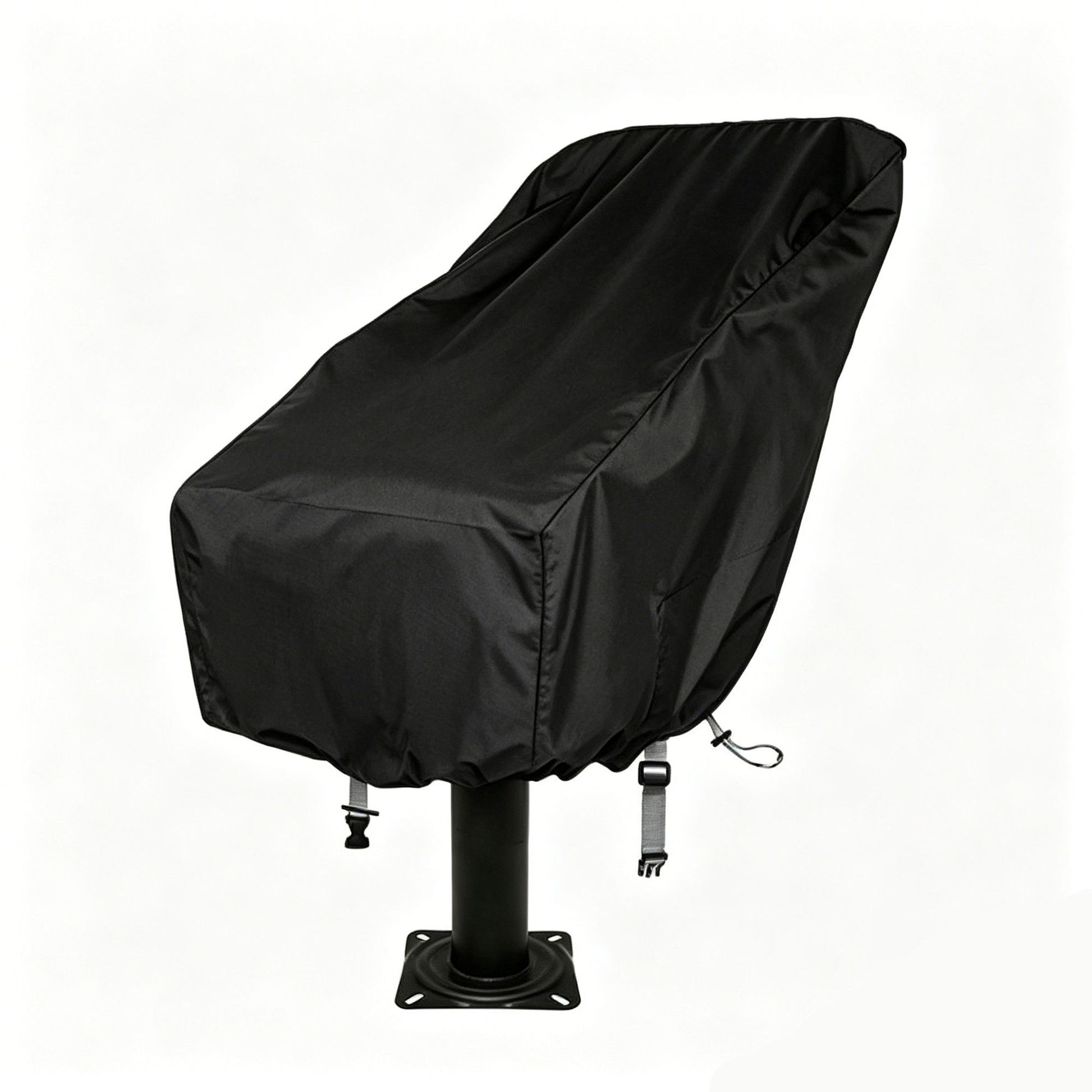 Waterproof Black Large Boat Captain Seat Cover