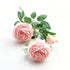 Artificial Pink French Peony, Sweet Decor, 3 Pack