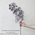 Artificial Oil Painting Phalaenopsis, Light Purple, 1 Pack