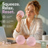 Sweet Dreamy Pink Squishy, Cozy Indoor Stress Release Toy 6cm 2 Pack