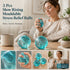 Clear Blue Handmade Squishy 6cm 3 Pack