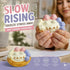 Tiny Kitten Egg Tart Squishy, Pocket-Sized Calming Fidget Toy