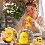 Sunny Yellow Banana Squishy, Creamy Mud Feel For Daily Unwinding