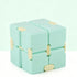 1pk Pastel Green Infinity Cube Fidget Toy Gift Box