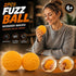 Cheerful Spiky Ball Squishy Yellow 2 Pack