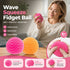Bright Duo Pink & Yellow Spiky Ball Squishy 2 Pack
