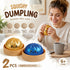 Stress Relief Duo Glitter Gold & Glitter Blue Bun Squishy 2 Pack, Premium Party Pair