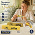 Golden & Yellow Butter Stick 23cm Stress Relief Toy 2 Pack