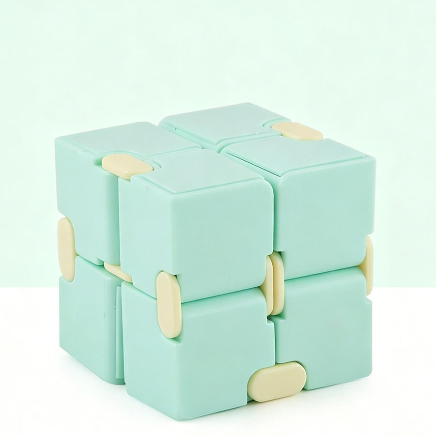 2pk Pastel Green & Pink Infinity Fidget Cube