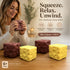 Chocolate & Yellow Cheese Stress Relief Toy 4 Pack