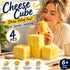 Large Yellow Cheese Stress Relief Toy 4 Pack