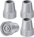 Large Inner Diameter 19mm Grey Crutch Rubber Ferrules