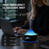 Home Aroma Diffuser Humidifier with Night Light, Black, Holiday Present