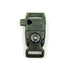 4pk Army Green Multi Survival Paracord Buckle Flint Whistle Compass
