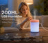 USB Mini Humidifier with Aroma Light, Pink, Holiday Present