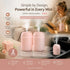 2 Pack Water Drop Humidifier 330ML Pink, Bedroom Gift Duo