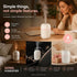 4 Pack Water Drop Humidifier Glacier White, Decor Gift Pack